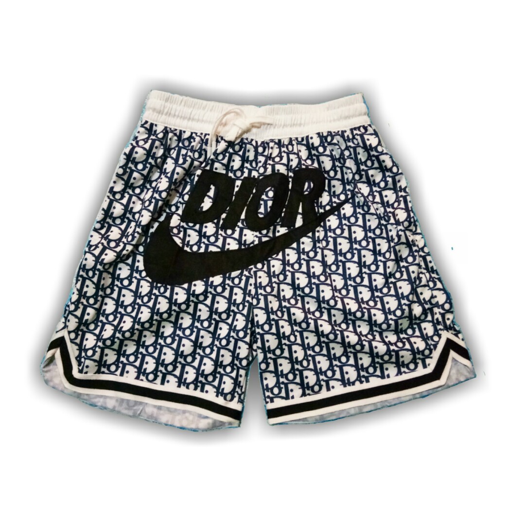 Nike dior shorts (off/fake), Men's Fashion, Bottoms, Shorts on