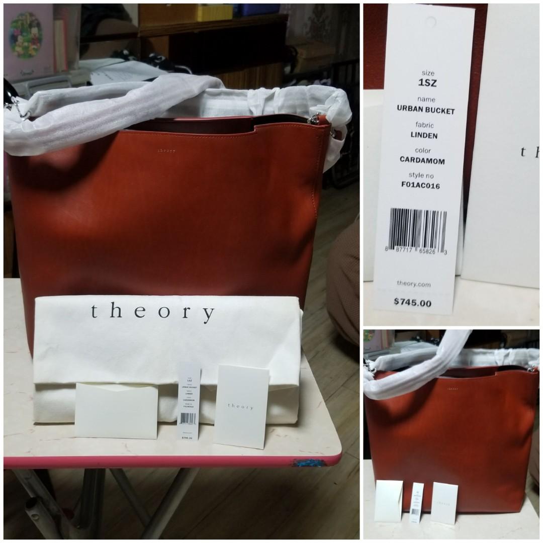 Theory urban top bucket bag