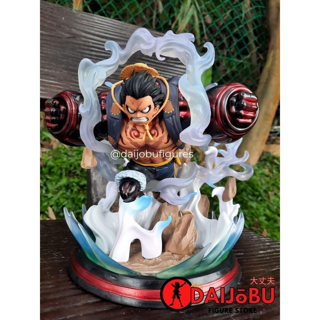 One Piece Monkey D Luffy Lucy Gear Fourth Bounceman King Kong Gun Toys Games Action Figures Collectibles On Carousell
