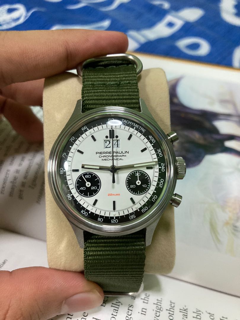 pierre paulin panda chronograph