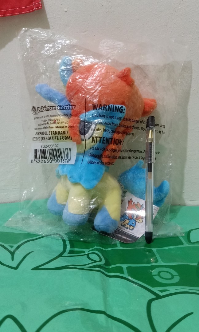 Pokedoll Plush Keldeo Resolute \u0026 Normal 