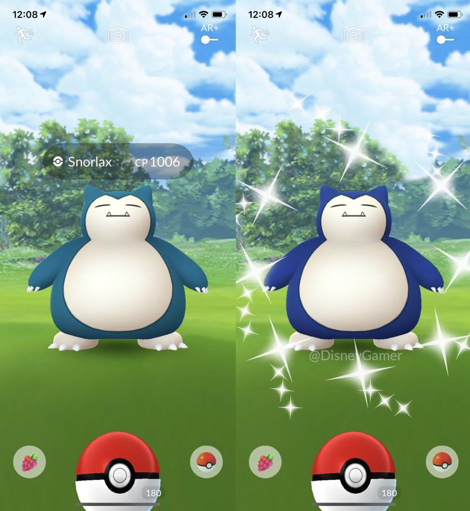 Pokemon Go Shiny Snorlax Service Toys Games Video Gaming In Game Products On Carousell