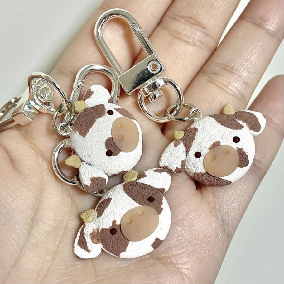 Clay keychain clearance