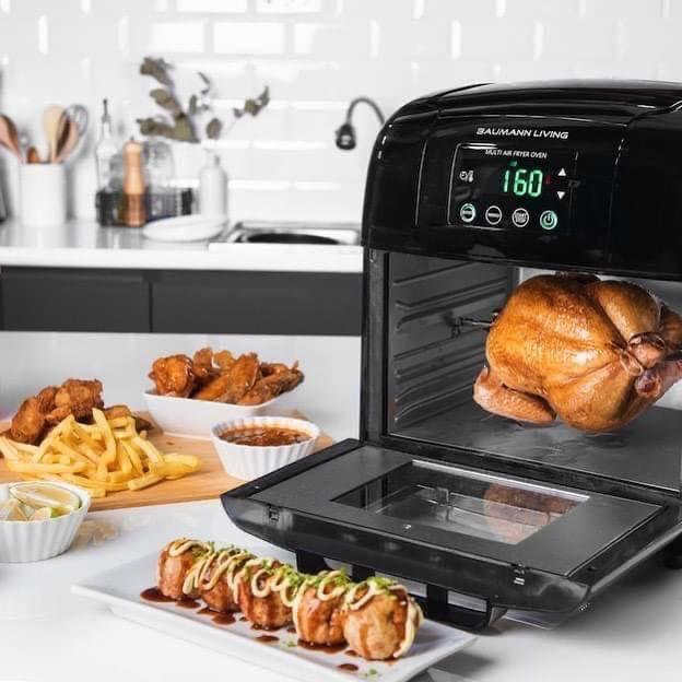 Multi Air Fryer with Rotisserie, Baumann Living