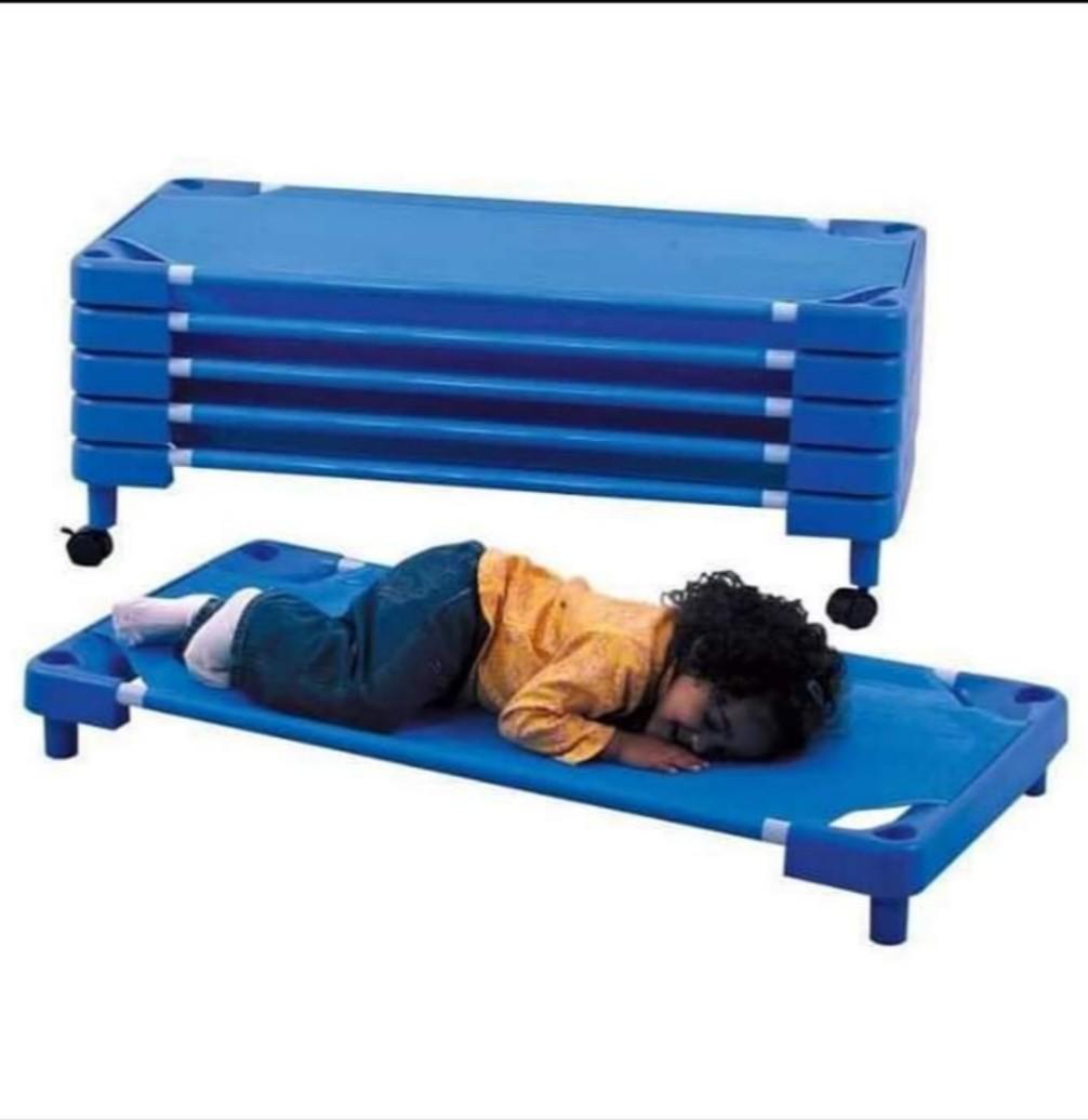 Preschool stackable beds cheap