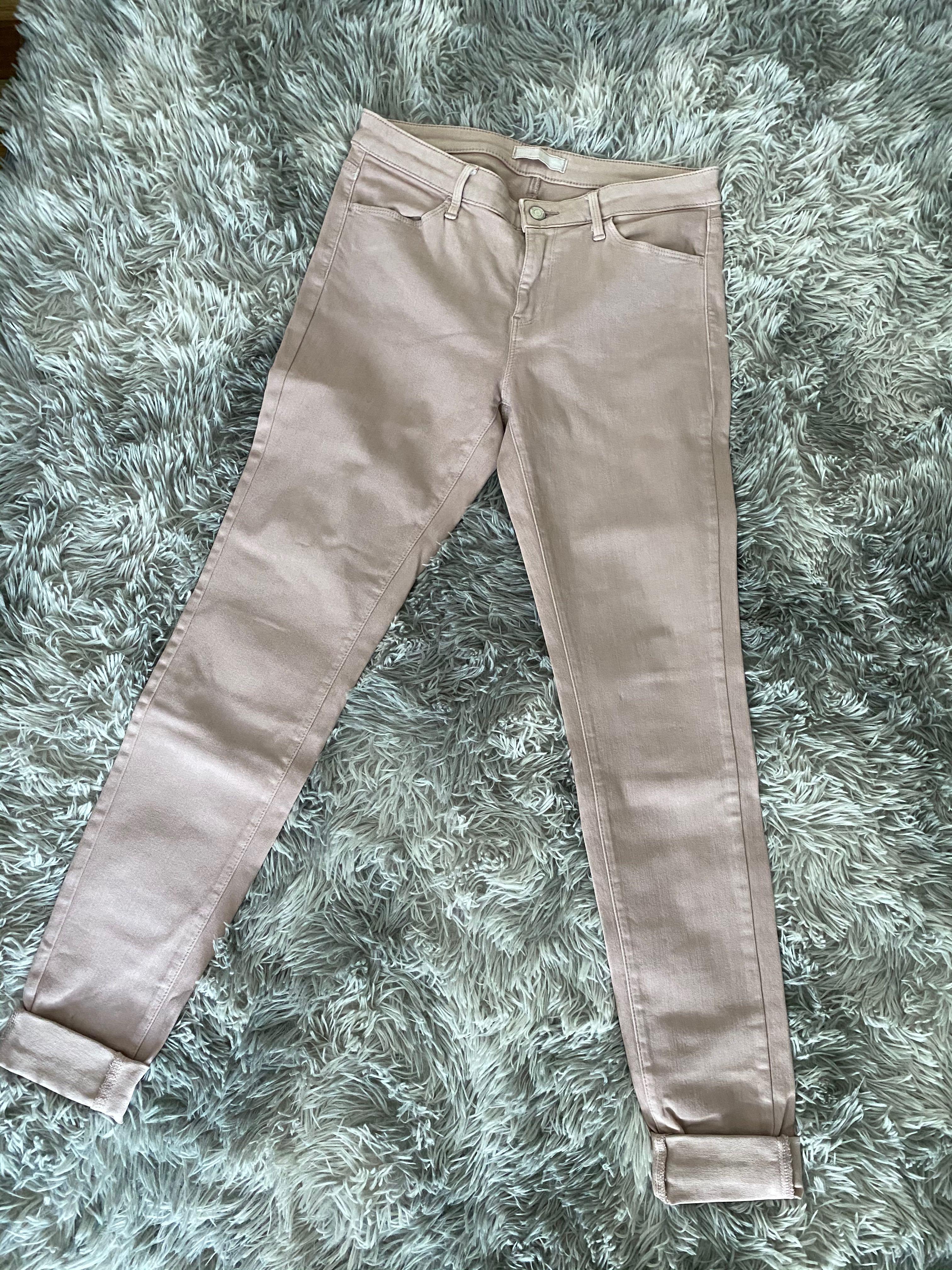 nude color jeans