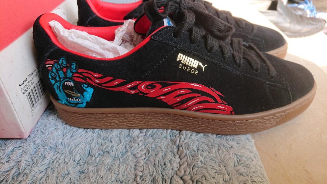 Puma suede x hotsell santa cruz price
