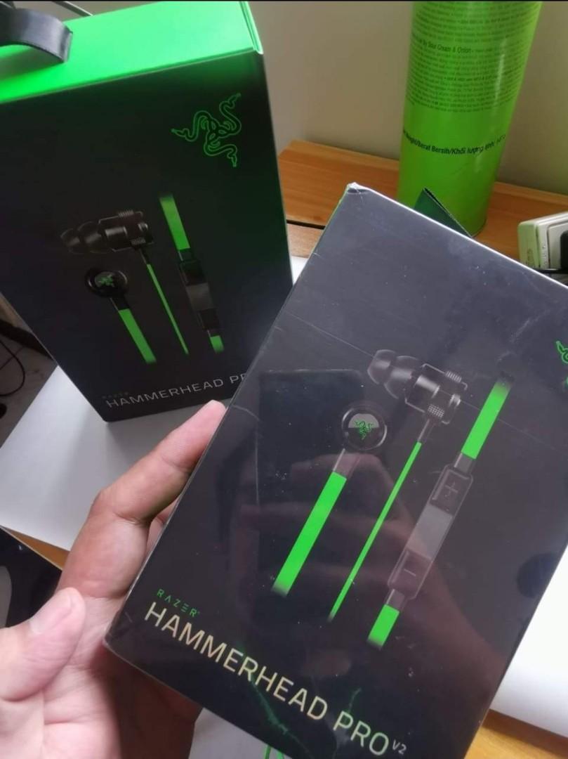 Razer Hammerhead Pro V2 Gaming Earphone Audio Earphones On Carousell