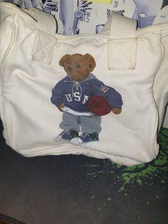 RL POLO BEAR TOTE BAG