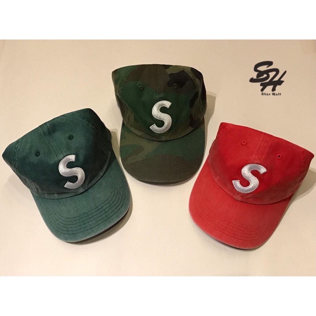 2020SS Supreme Pigment Print S Logo 6-Panel 水洗老帽, 健康及營養品