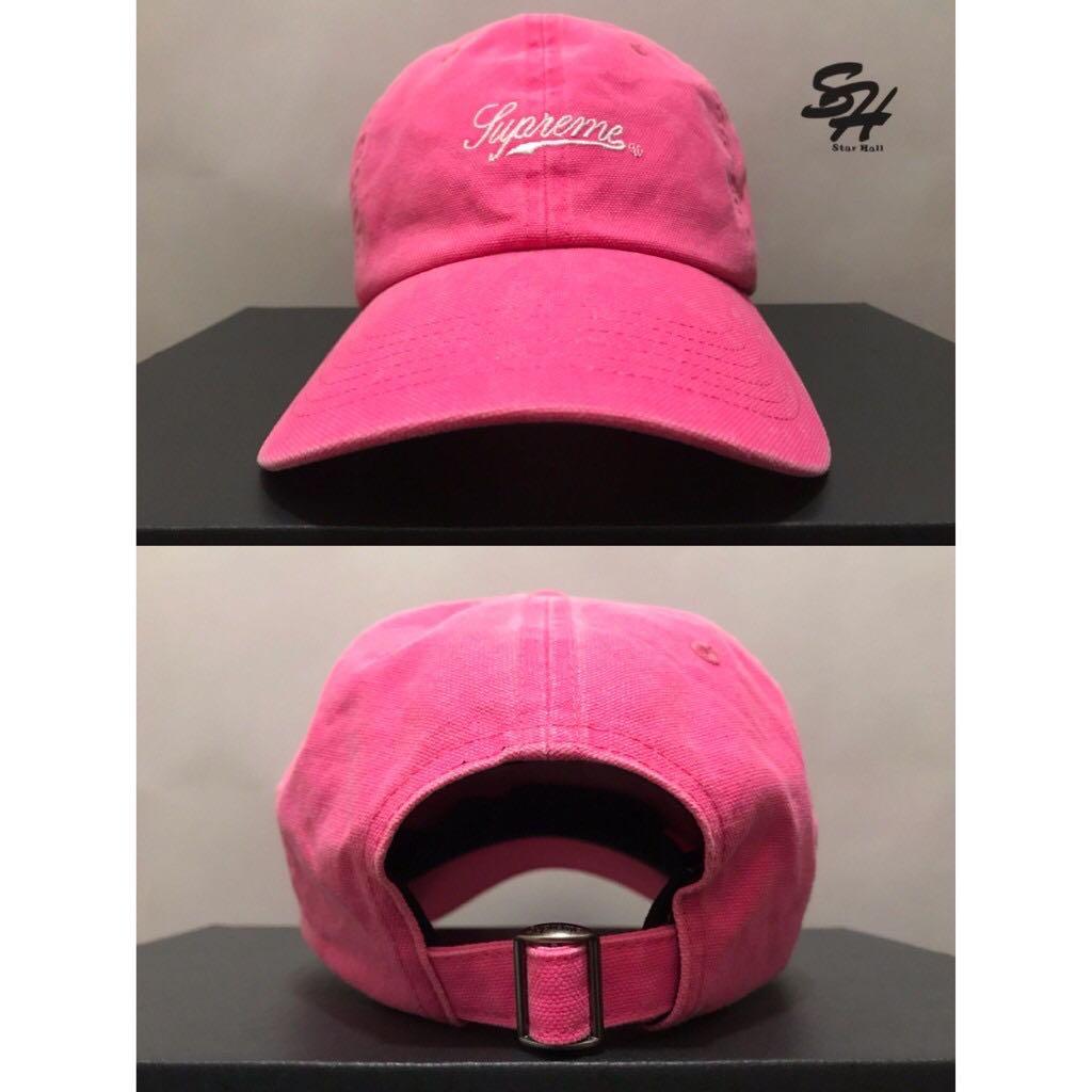 Supreme Pigment Print Script Logo 6-Panel 草寫老帽, 健康及營養品