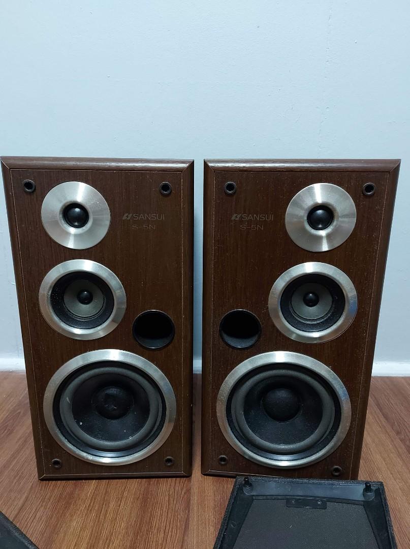 Sansui bookshelf hot sale speakers
