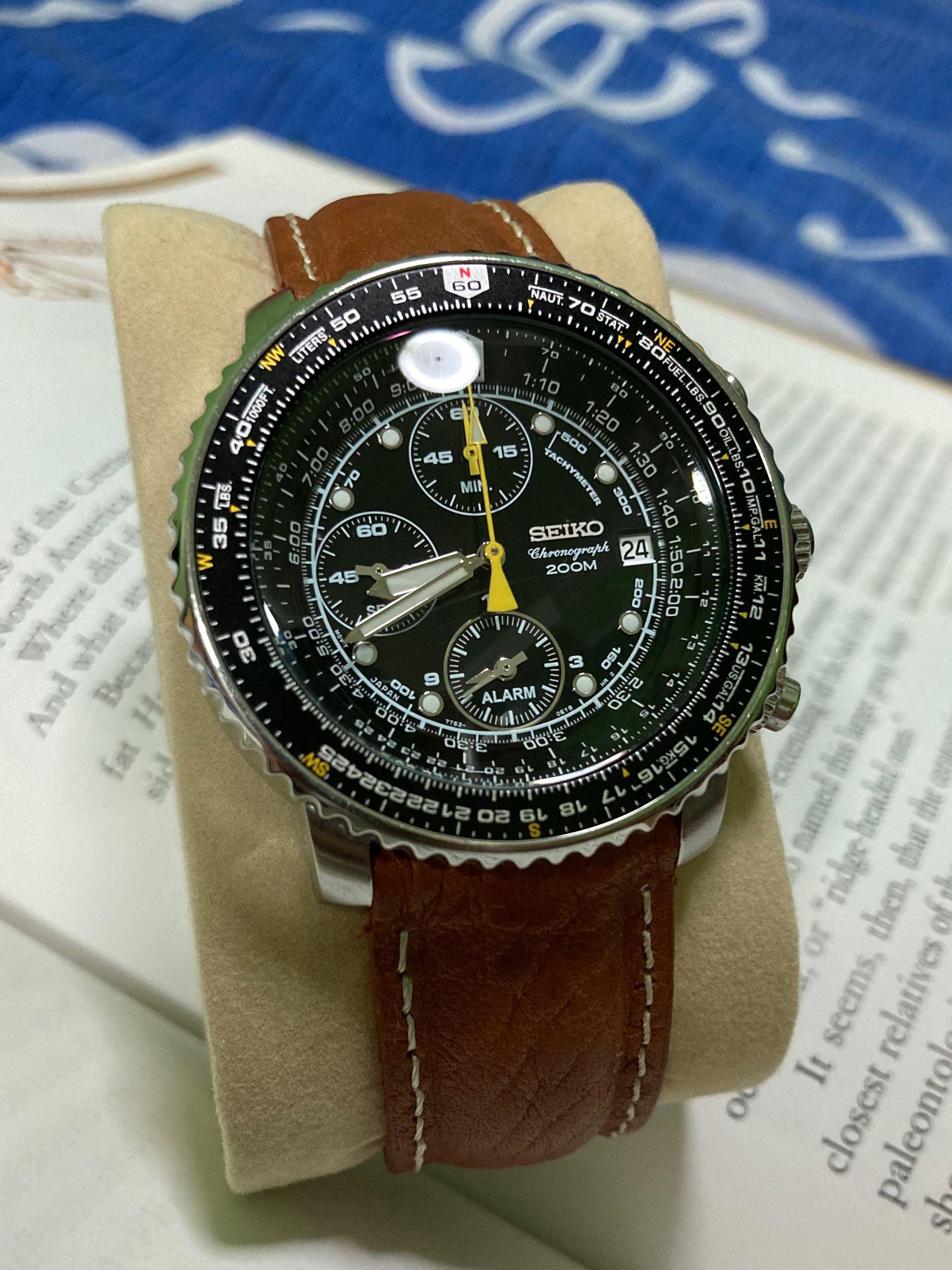 Seiko Flightmaster SNA411, Men's Fashion, Watches & Accessories, Watches on  Carousell