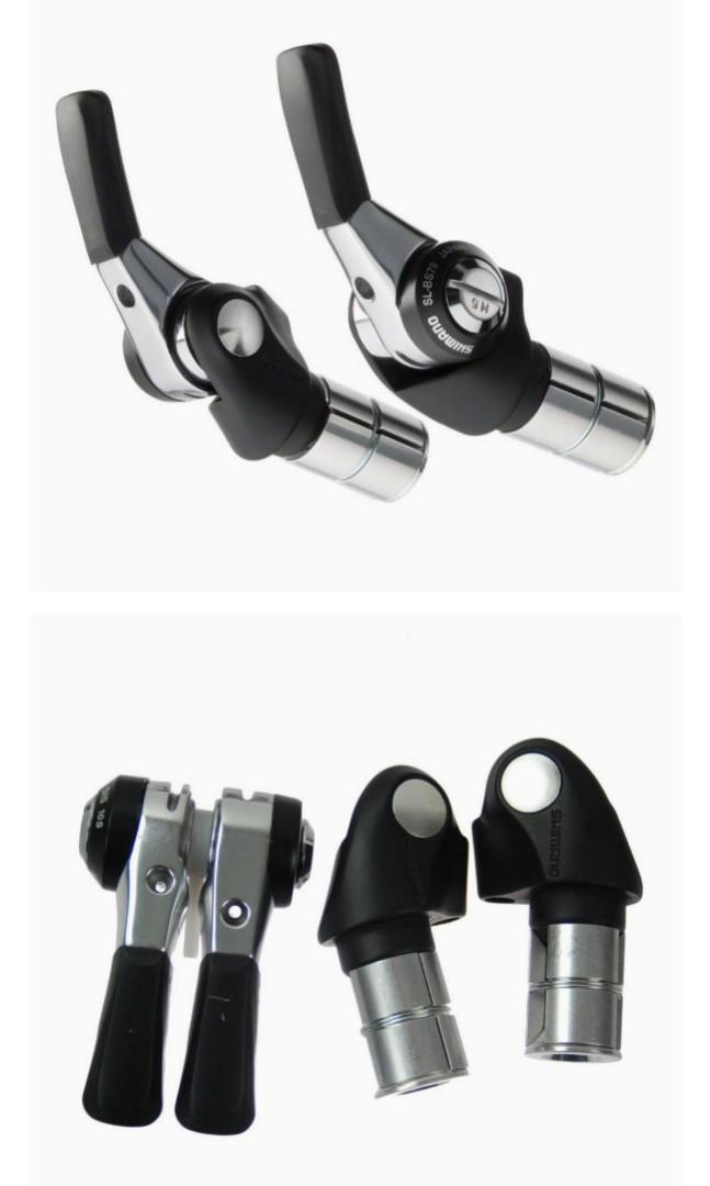 Shimano Dura Ace SL BS79 10 speed bar end shifters Sports