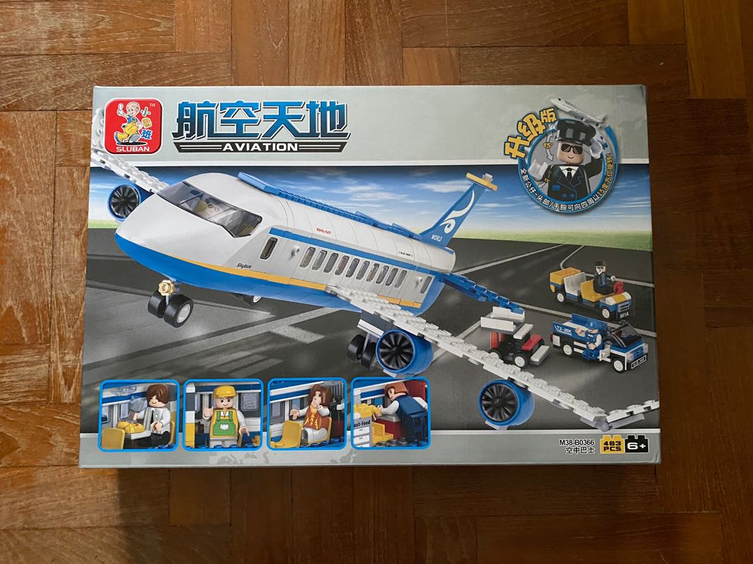 Sluban Aviation Building Blocks Plane M38-B0366 (New)