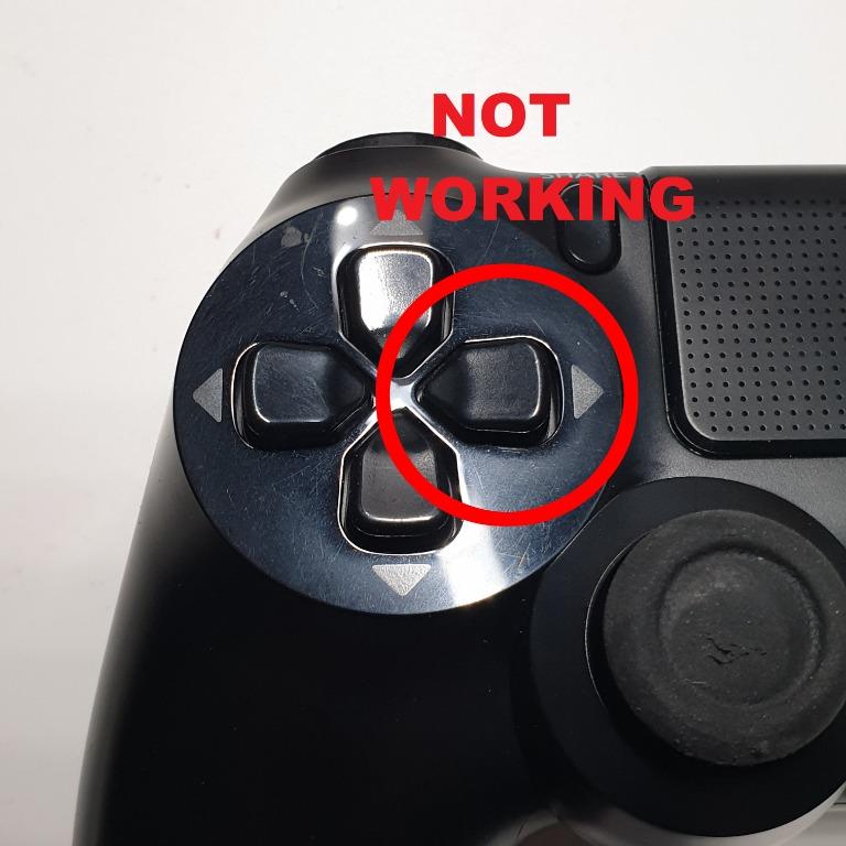 Sony Playstation 4 PS4 Controller Right Button Not Working