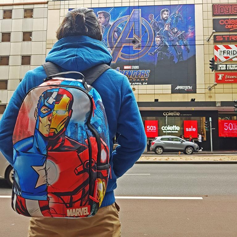 Captain america online civil war backpack