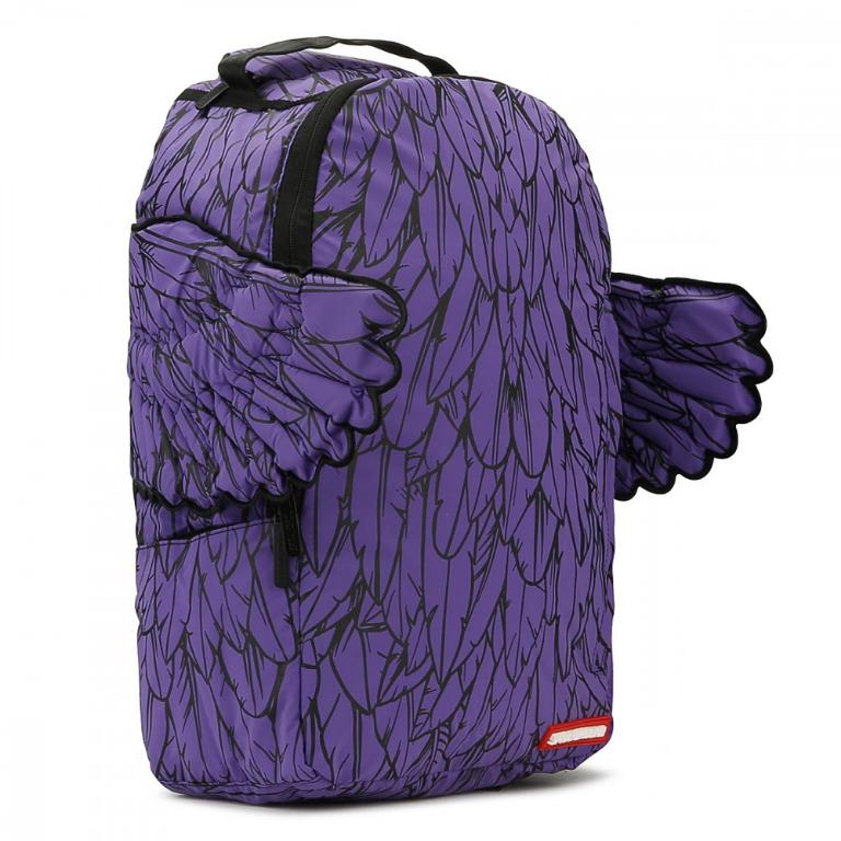 Sprayground Purple Fine Gold Backpack