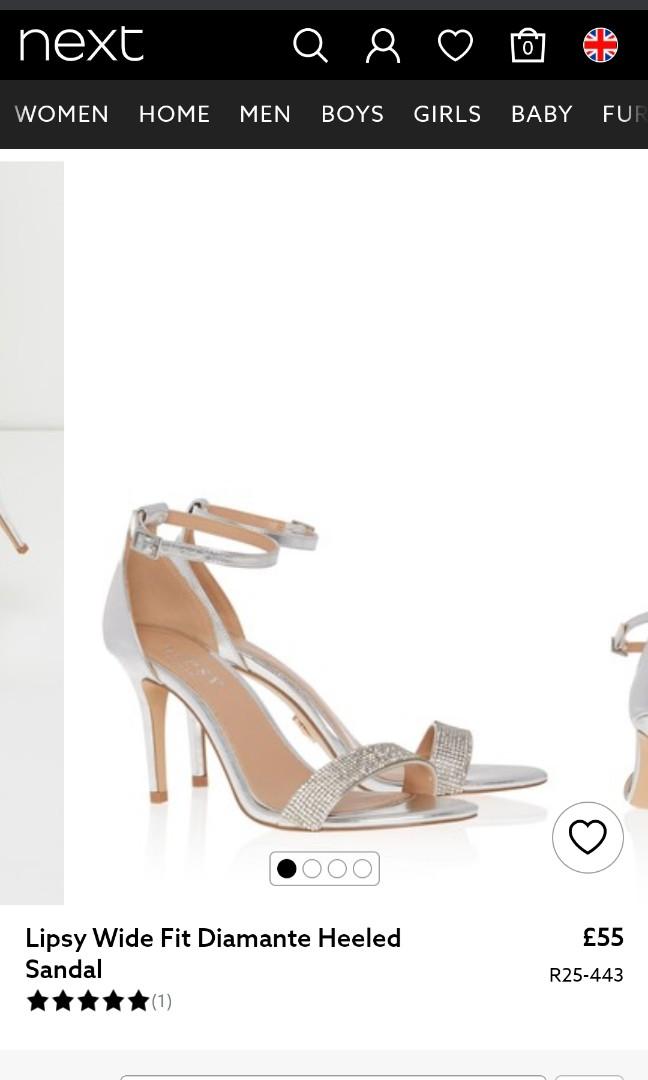 Lipsy sales diamante sandals