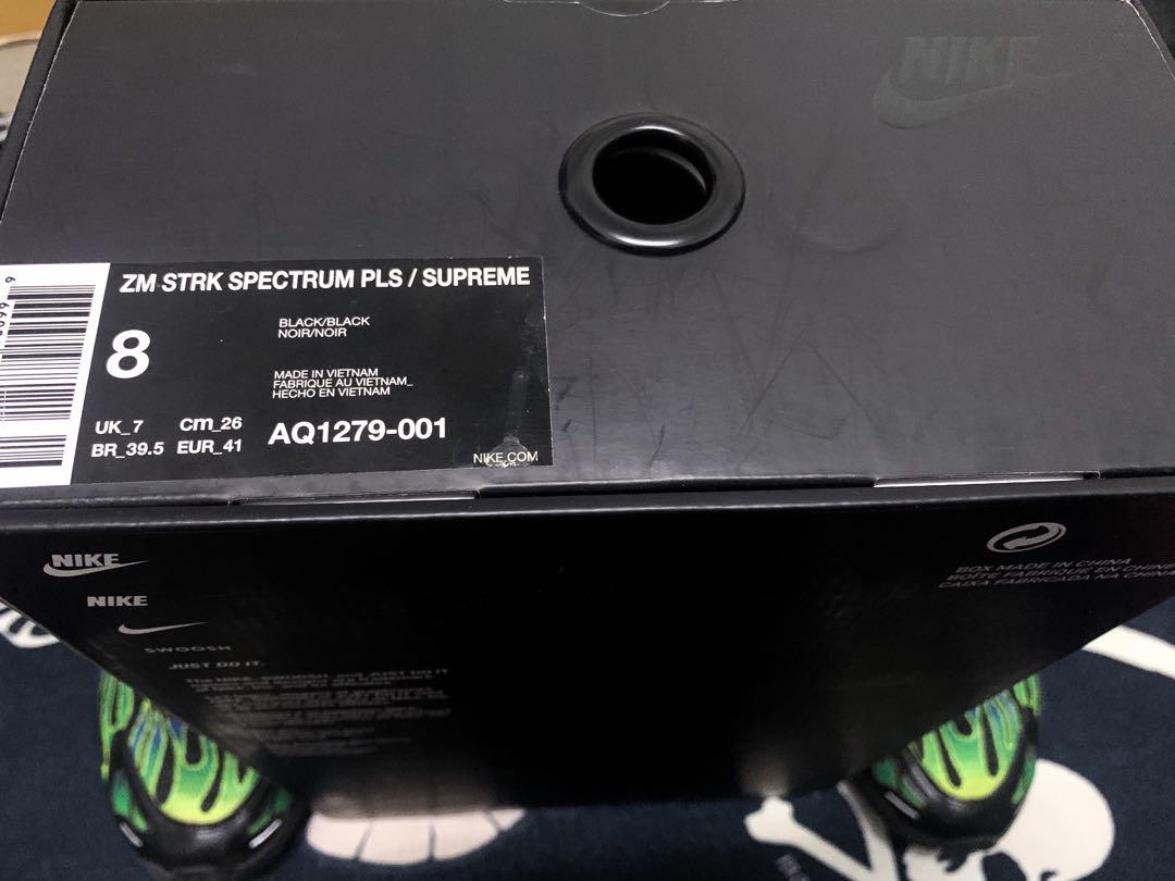 Supreme X Nike Zoom Streak Spectrum Plus, Men's Fashion, Footwear, Sneakers  on Carousell