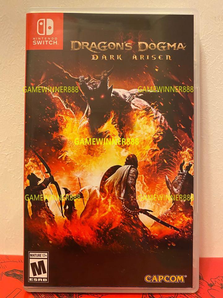 中古二手 Switch Ns遊戲龍族教義黑暗再臨龍之信條黑暗覺者dragons Dogma Dark Arisen 美版中英文版 遊戲機 遊戲機遊戲 Carousell
