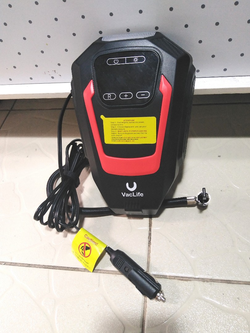 VacLife Heavy Duty 12V Digital Automatic Led Display Car Tire Inflator