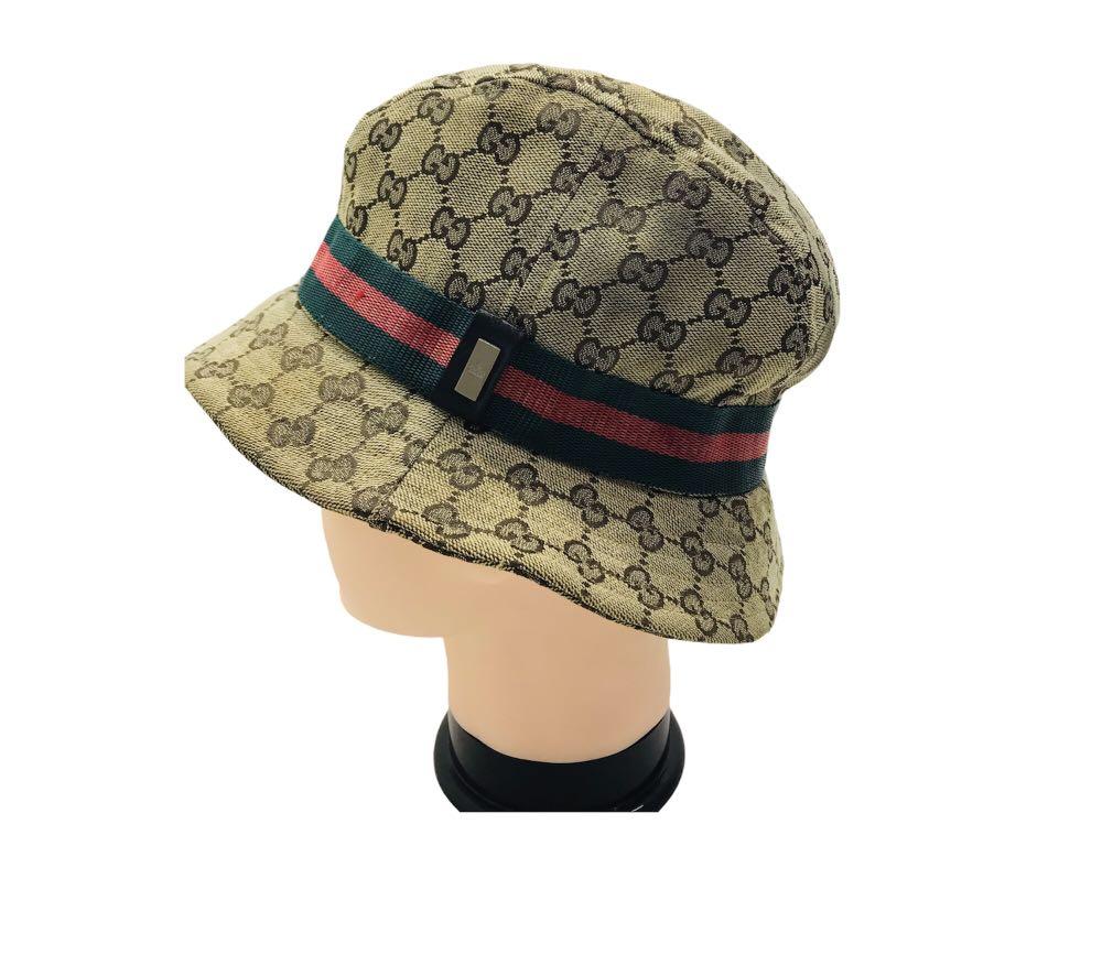 Vintage Gucci Bucket Hat Cap, Men's Fashion, Watches & Accessories, Cap