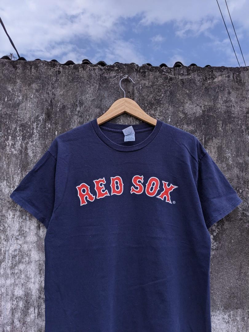 Vintage Red Sox MLB T shirt Men s Fashion Tops Sets Tshirts