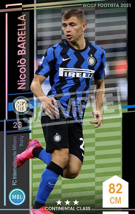 Wccf Footista 21 Nicolo Barella Code Free Items Carousell