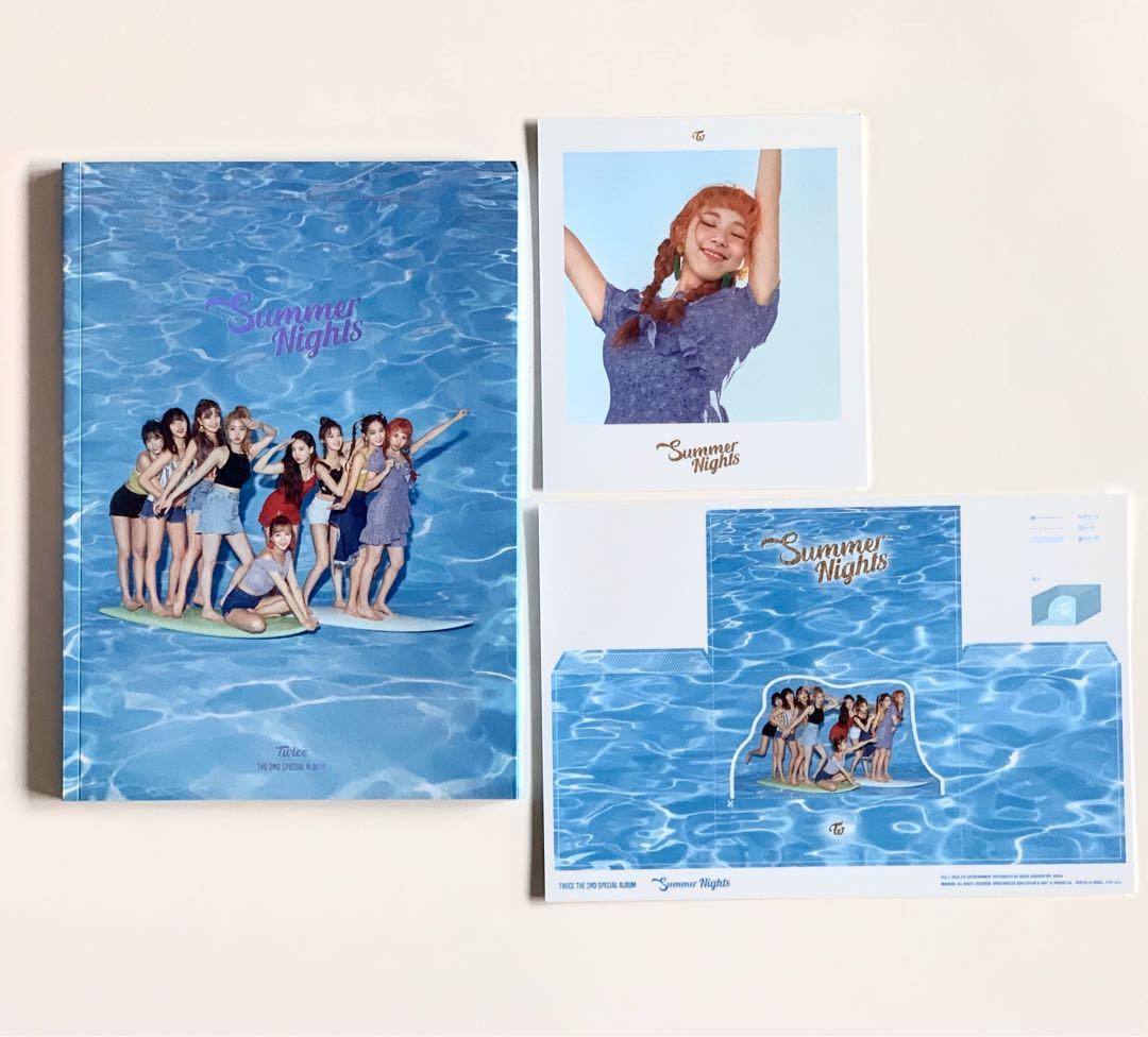 Wts Twice Summer Nights Album 2 Versions Hobbies Toys Memorabilia Collectibles K Wave On Carousell