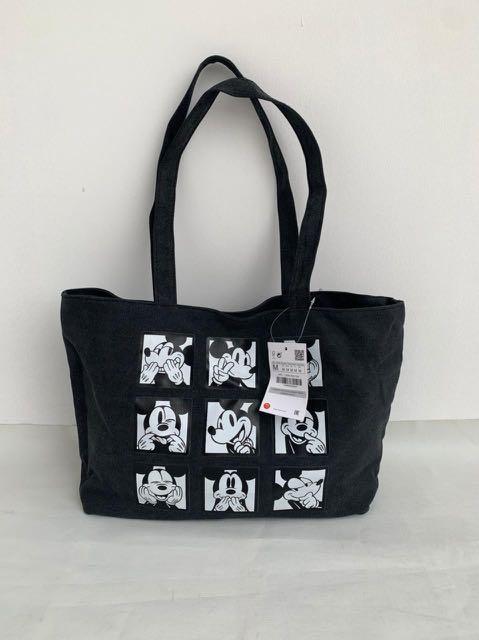 Zara mickey tote bag store