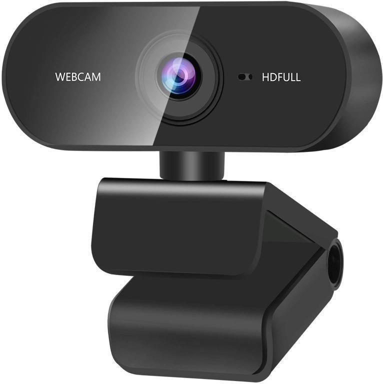 JIGA Streaming Webcam with Dual Microphone 1080P Adjustable Right