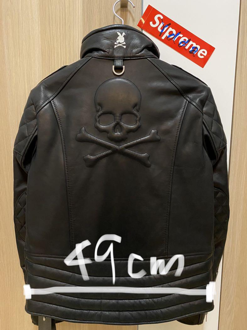 Mastermind japan shop leather jacket