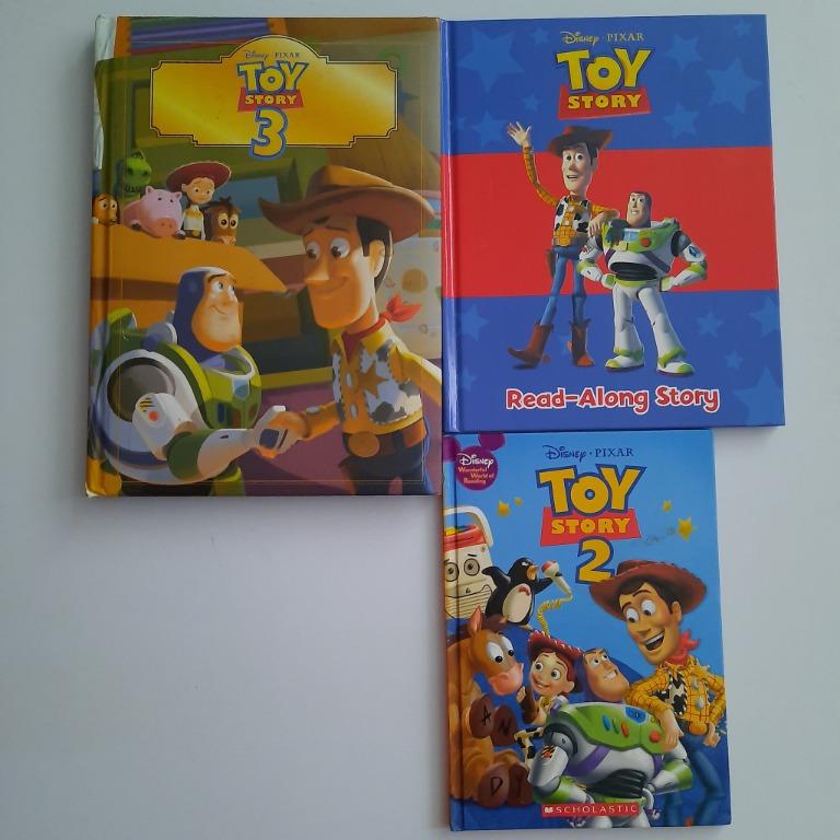 3 Disney'S Toy Story 1, 2, & 3 Books 🤠🤠, Hobbies & Toys, Books &  Magazines, Storybooks On Carousell