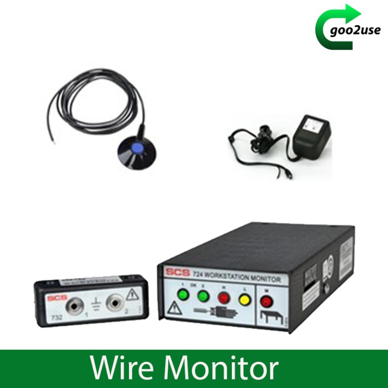 SCS Static Control 724 Workstation Monitor Installation, Operation and