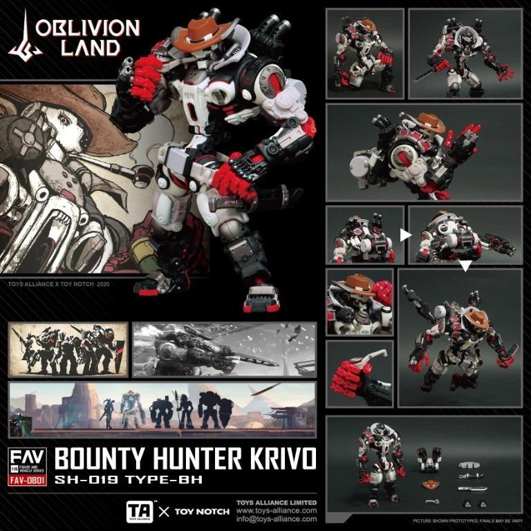 TOYS ALLIANCEx TOYNORCH 酸雨戰爭FAV-OB01 賞金獵人克里夫1:18
