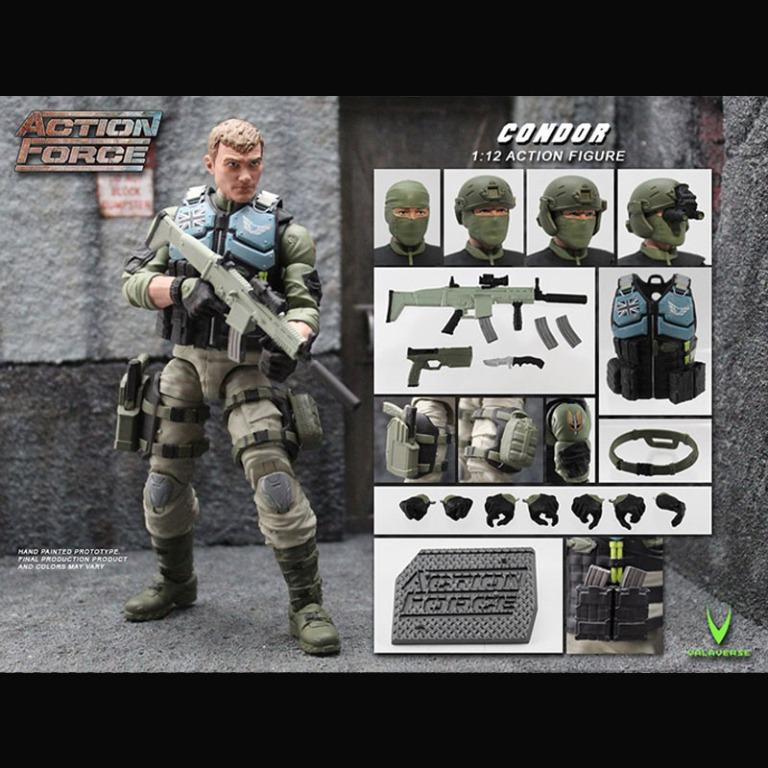 Action Force Sgt Slaughter Steel Brigade Condor Bone Collector Swarm