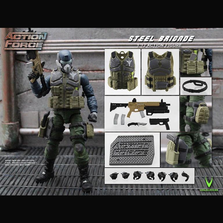 Action Force Sgt Slaughter Steel Brigade Condor Bone Collector Swarm