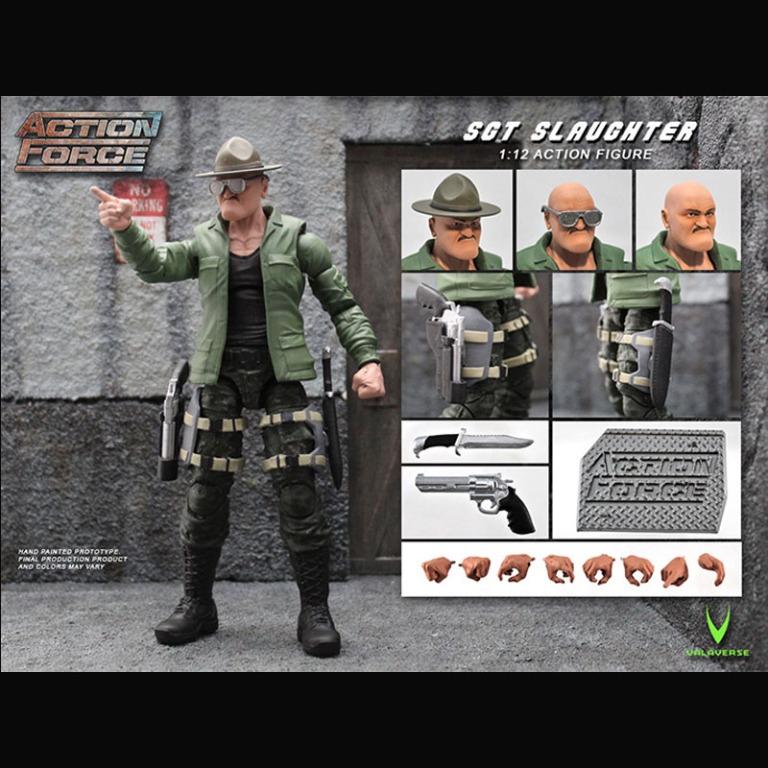 Action Force Sgt Slaughter Steel Brigade Condor Bone Collector Swarm
