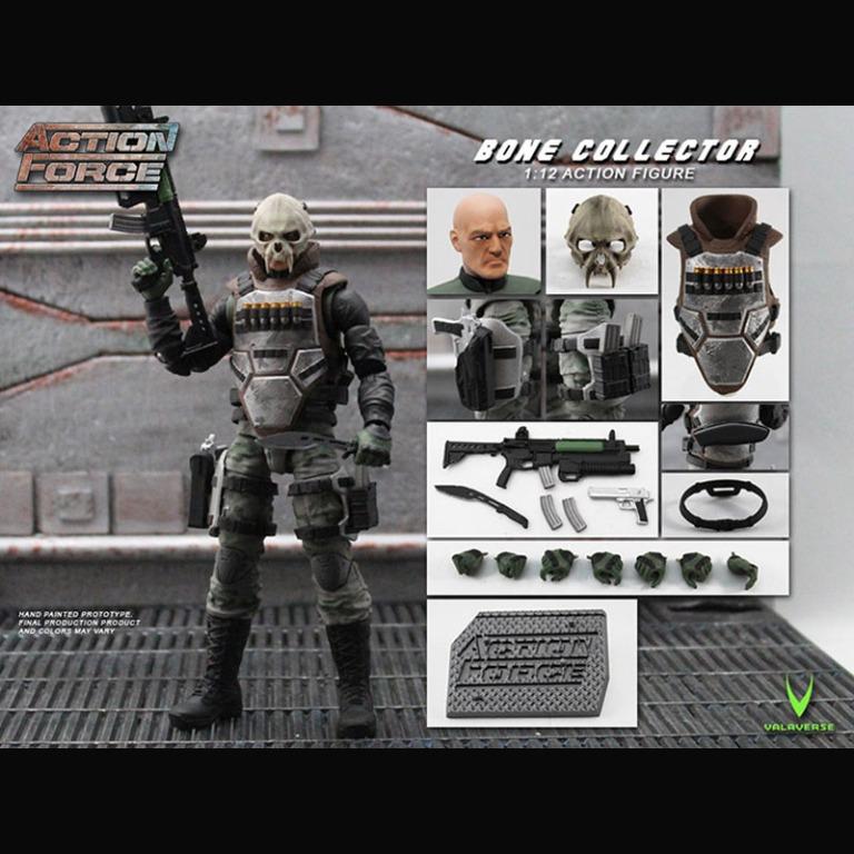 Action Force Sgt Slaughter Steel Brigade Condor Bone Collector Swarm