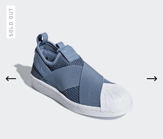 Adidas SUPERSTAR SLIP-ON SHOES, Women's Fashion, Footwear, Sneakers on  Carousell
