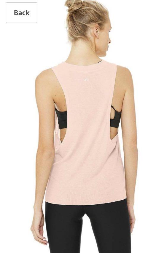 Alo heat discount wave crop tank