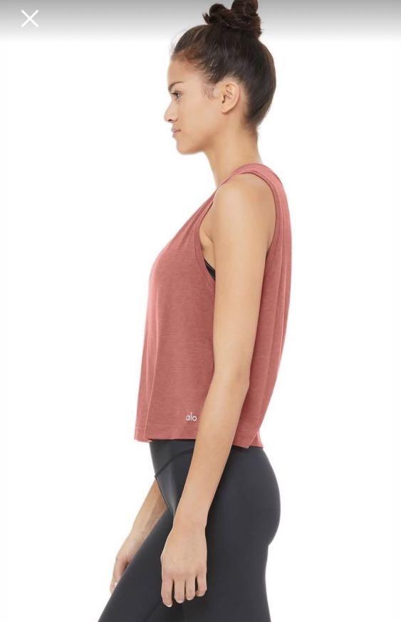 Alo yoga Vibration Tank Women s Fashion Tops Sleeveless on