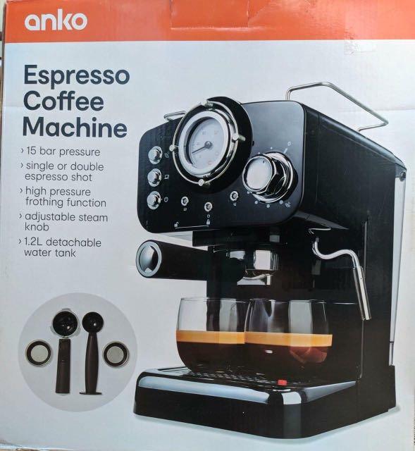 Anko discount espresso machine