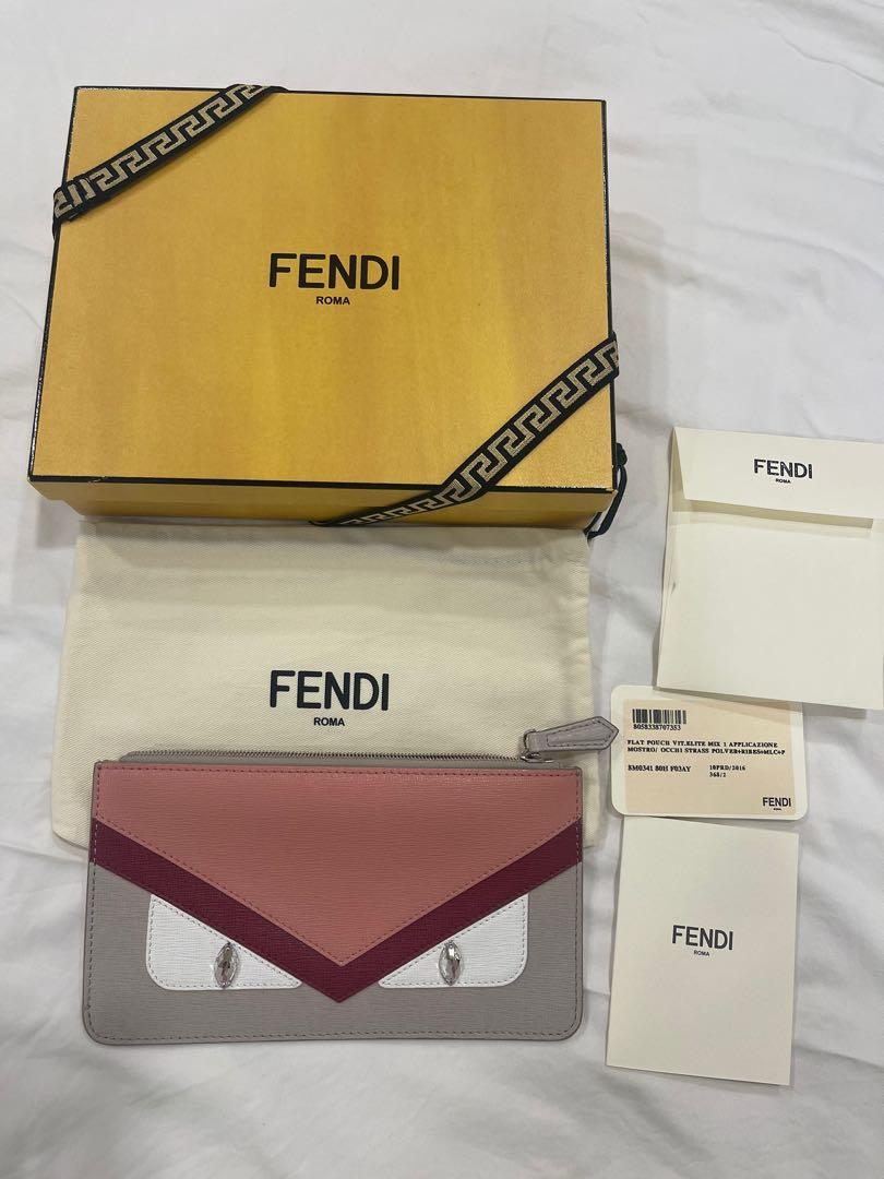 fendi monster pouch