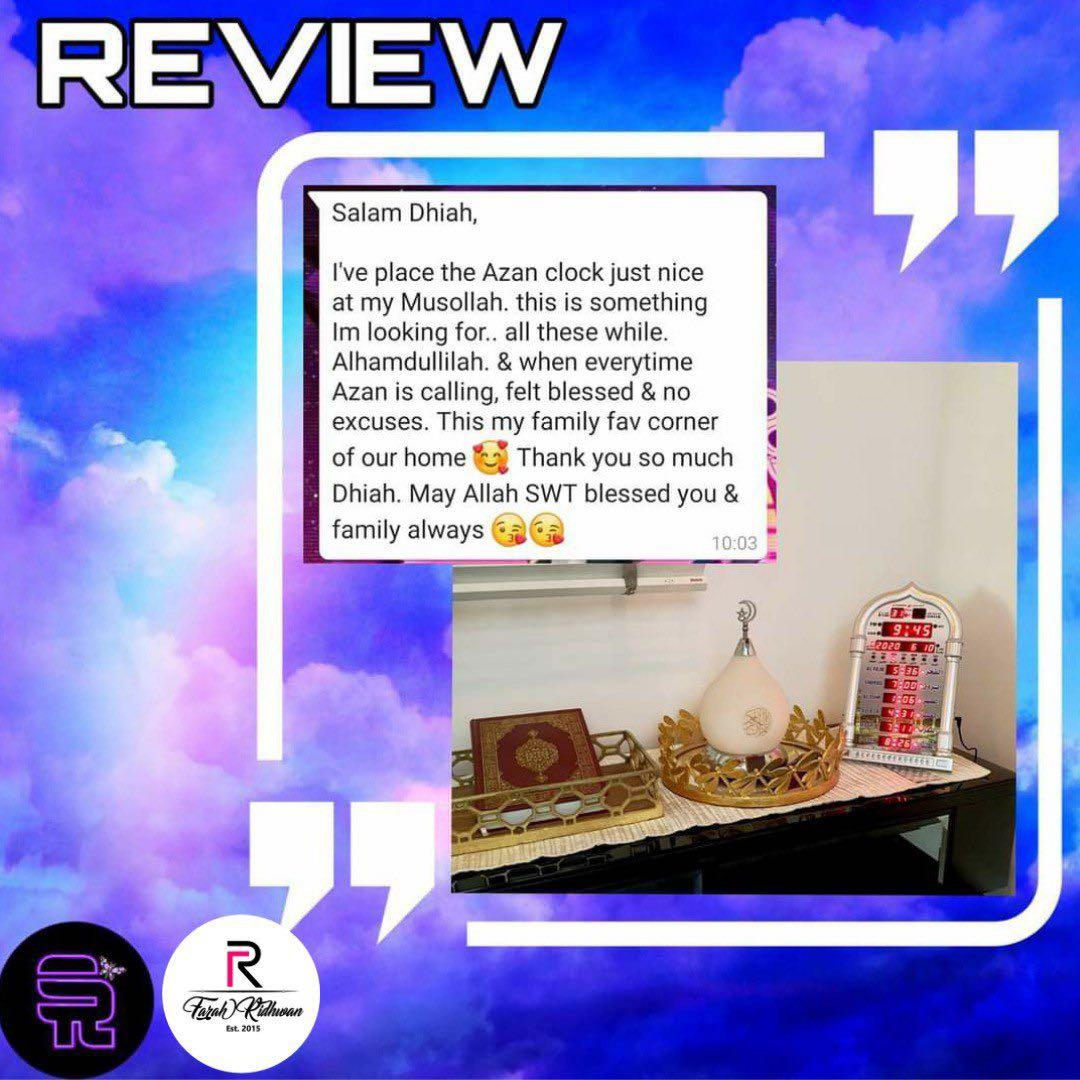 Azan Clock, Health & Nutrition, Assistive & Rehabilatory Aids, Other