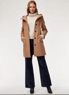 Babaton Pearce Wool Coat in Beige