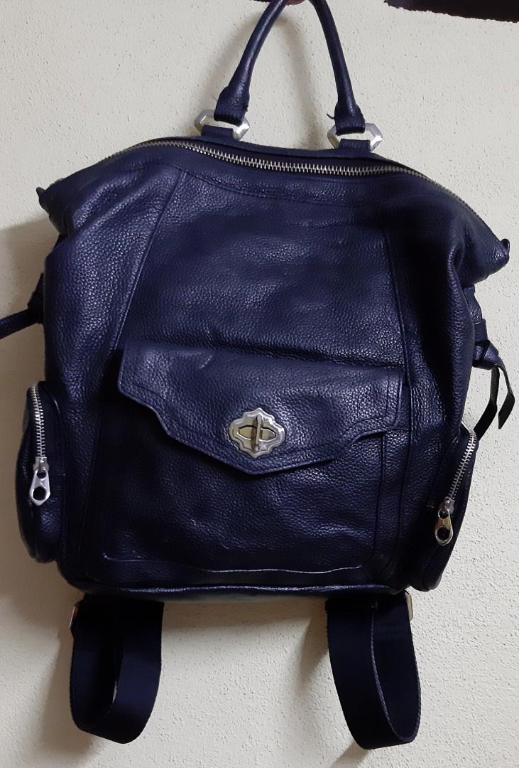 Backpack leather handcarry ORYANY