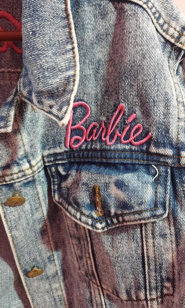 Target barbie jean jacket hotsell