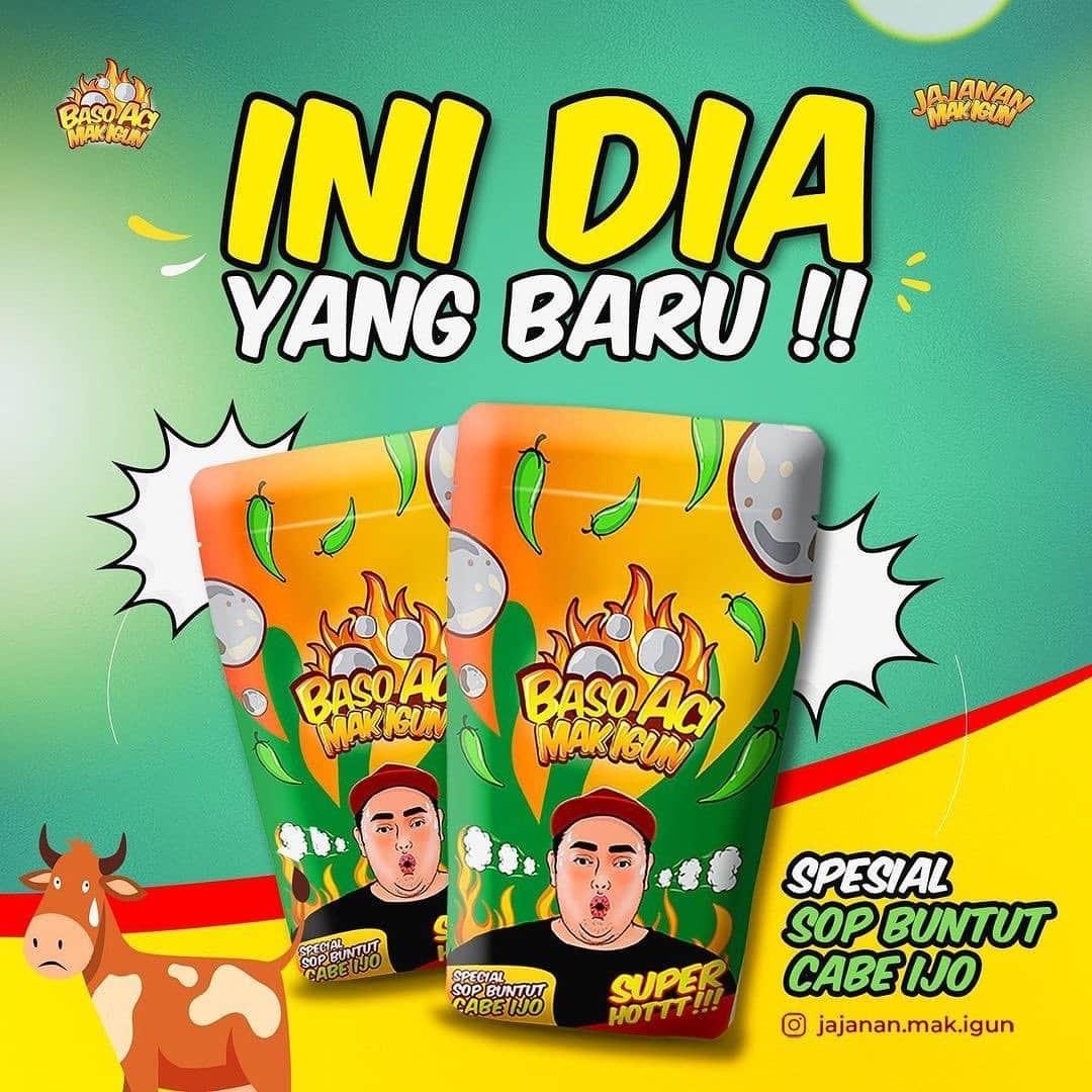 Pre Order Baso Aci Mak Igun Viral Original Punya Ivan Gunawan Food